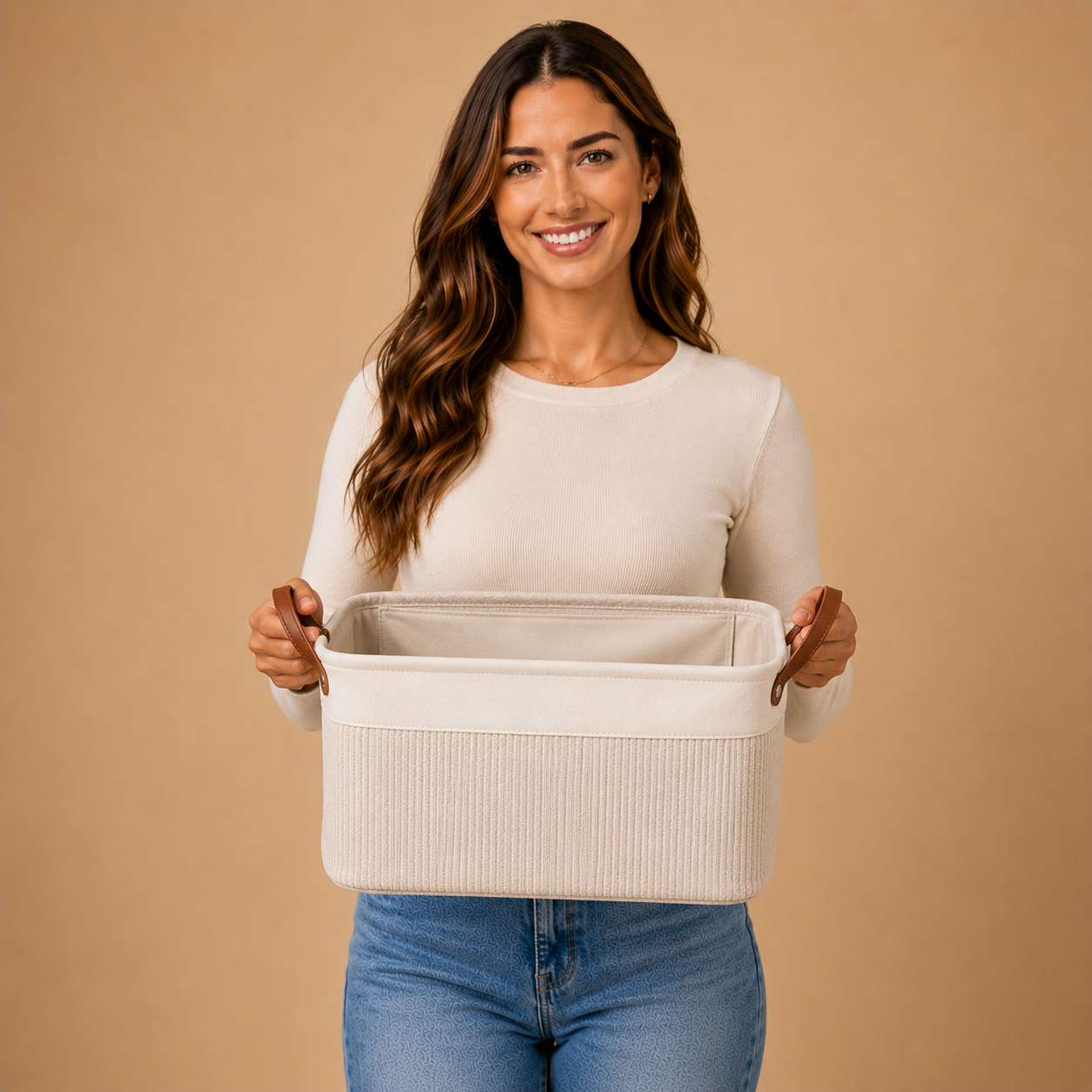 Foldable Storage Basket Liora Haven