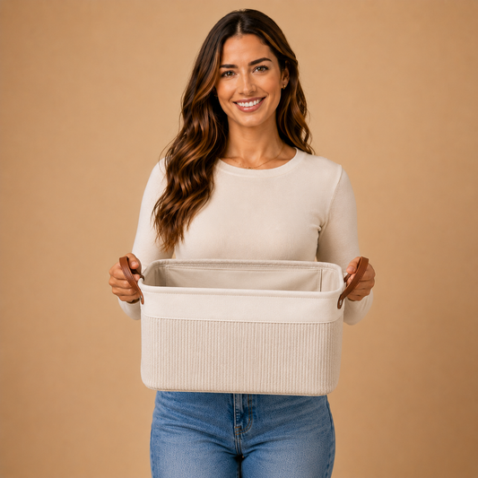 Foldable Storage Basket Liora Haven